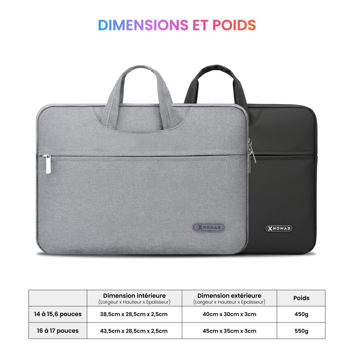 Premium Laptop Sleeve – Heavy-Duty Drop Protection & Plush Interior Lining