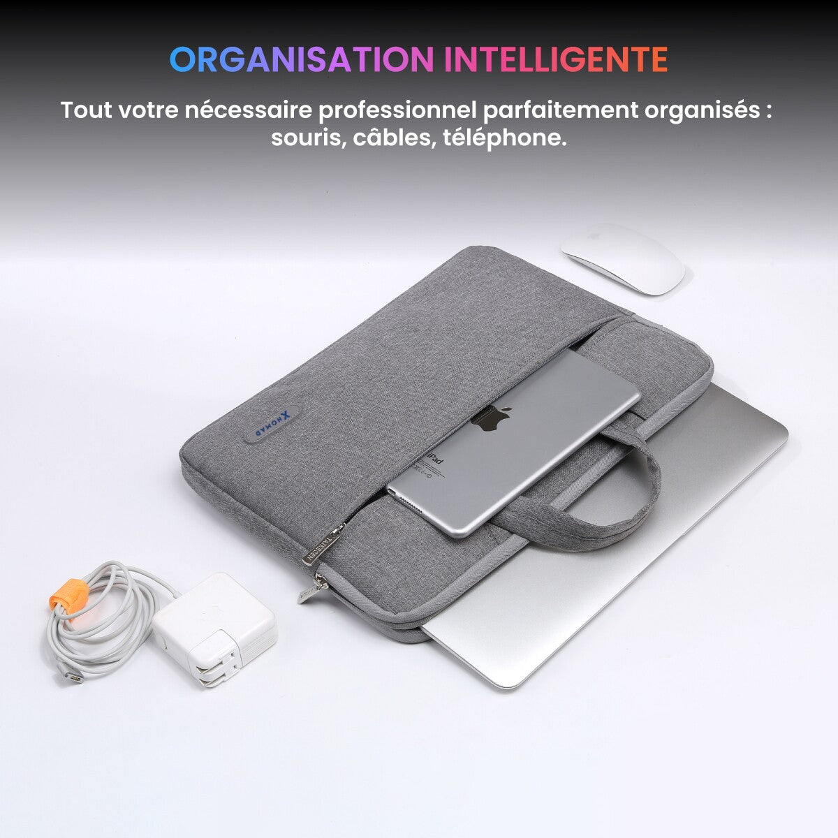 Premium Laptop Sleeve – Heavy-Duty Drop Protection & Plush Interior Lining