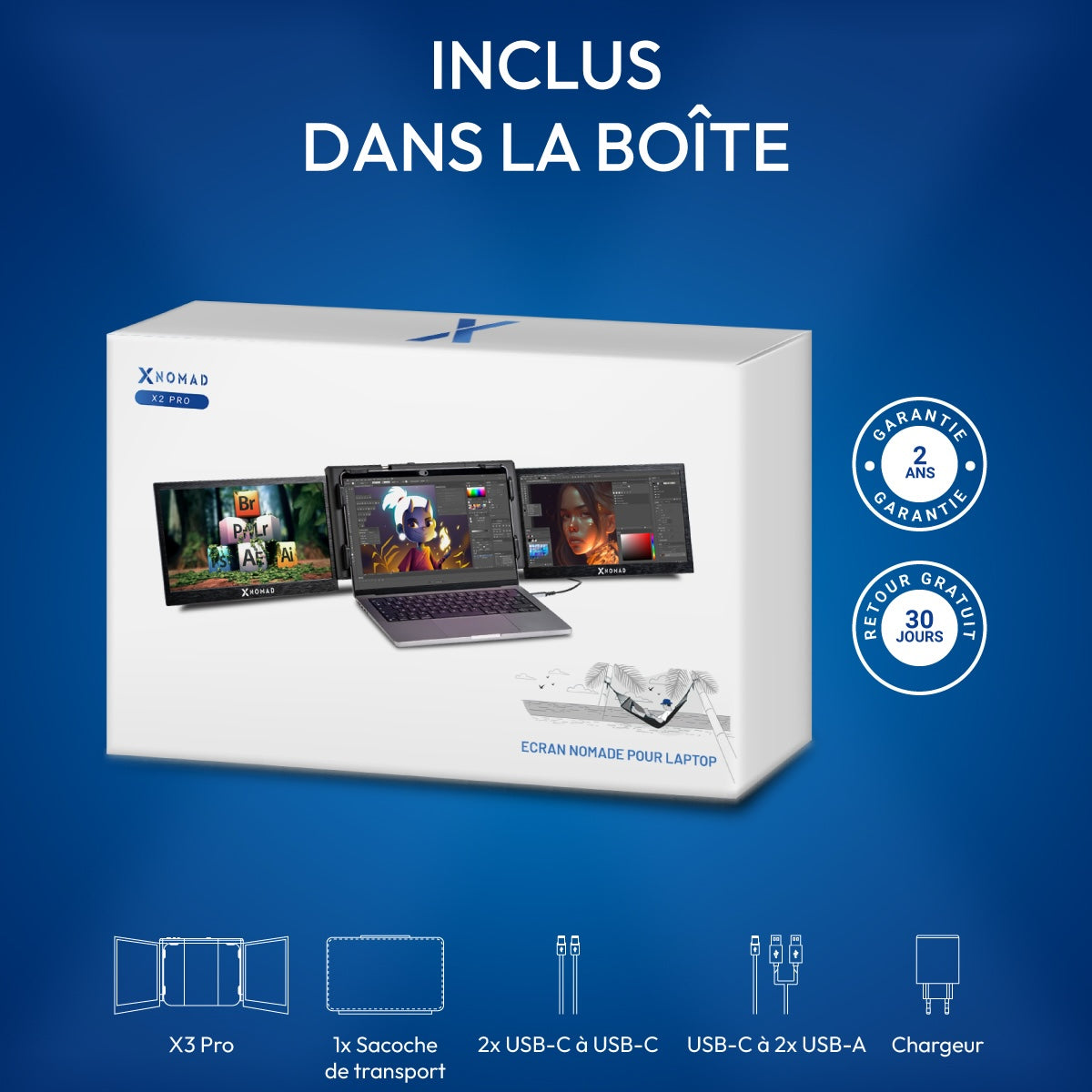 X3 Pro® Triple Screen