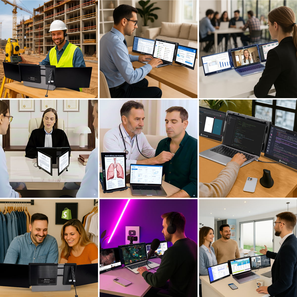 X3 Pro® Triple Screen