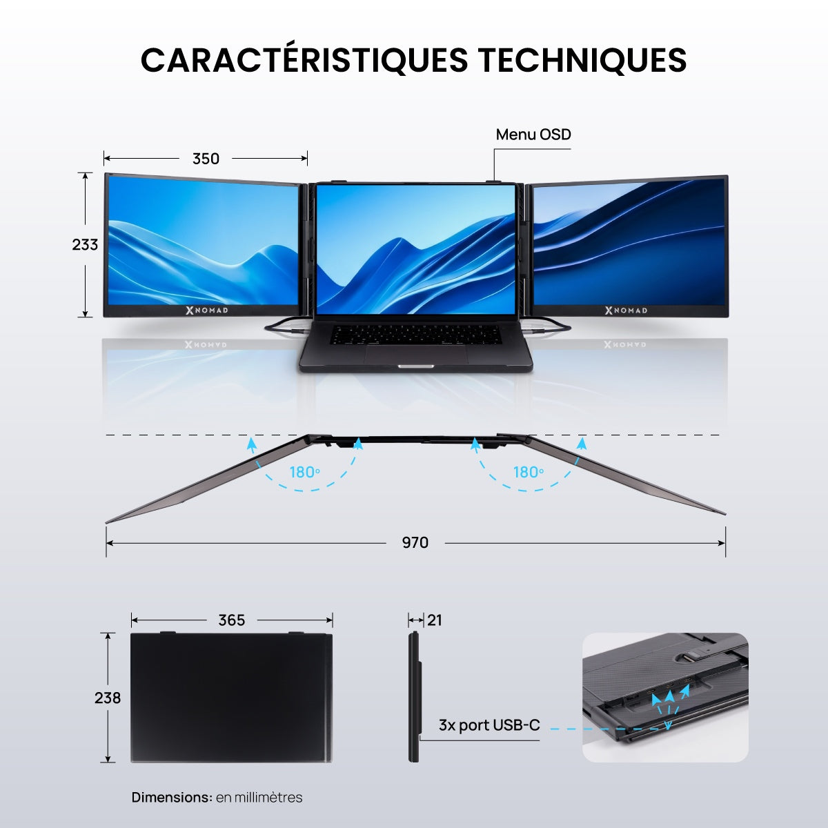 X4 Air® 15.3" Dual Screen