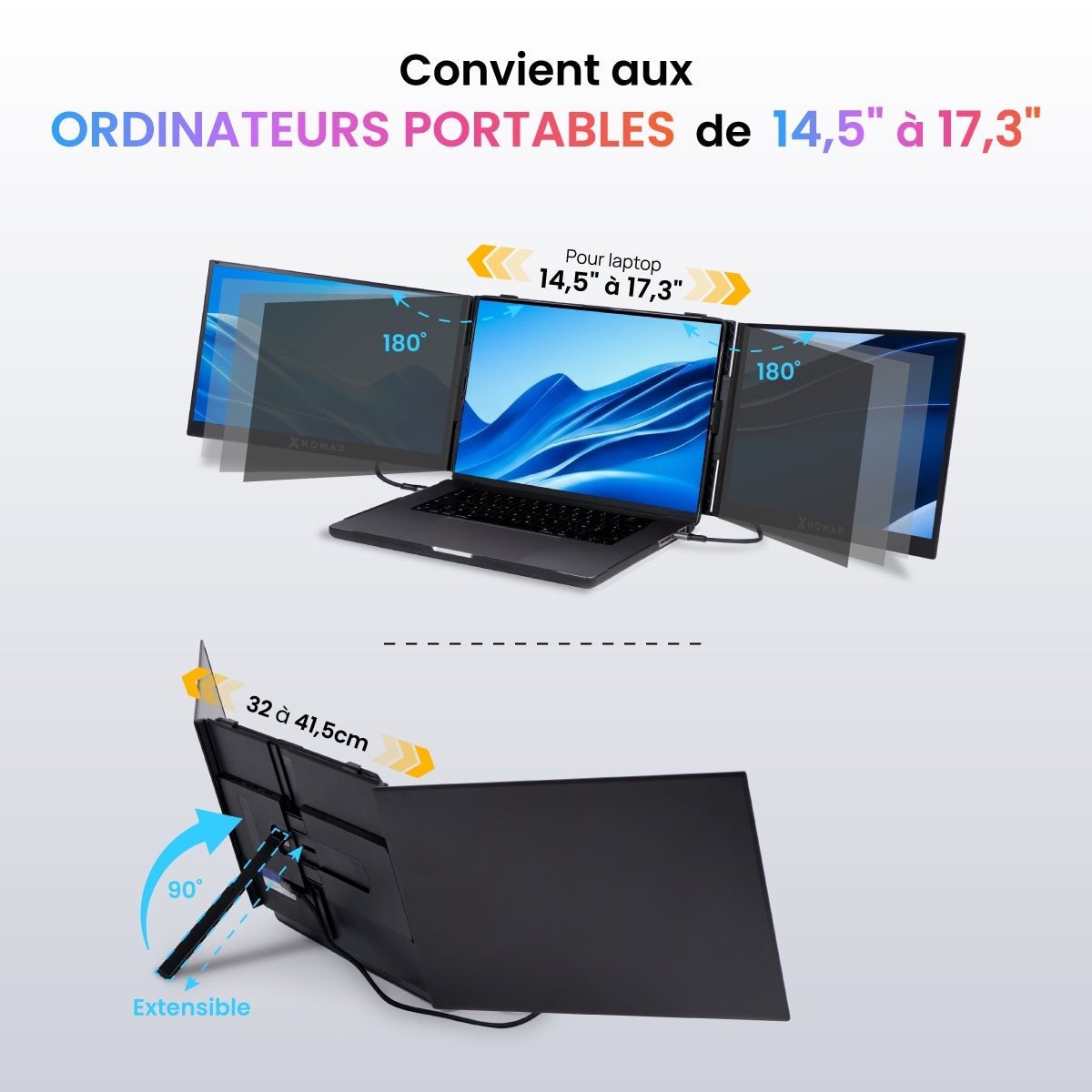 X4 Air® 15.3" Dual Screen