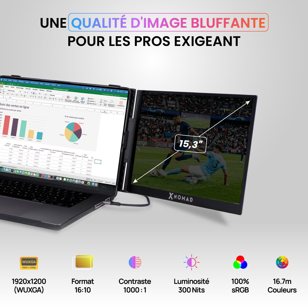 X4 Air® Double Écran 15,3"