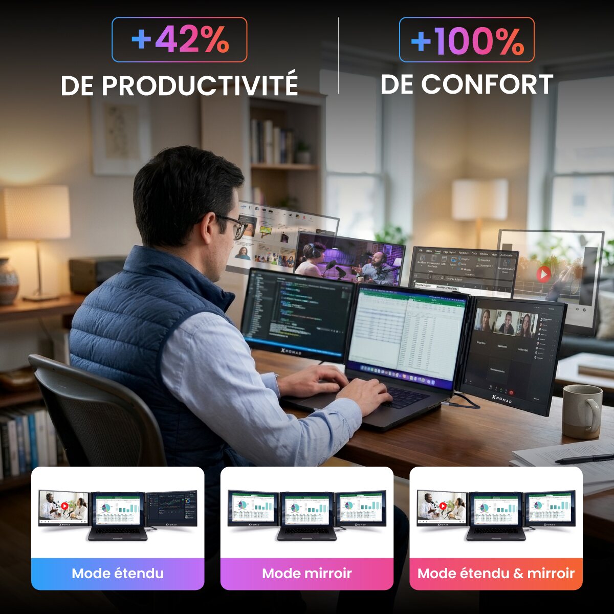 X4 Air® 15.3" Dual Screen