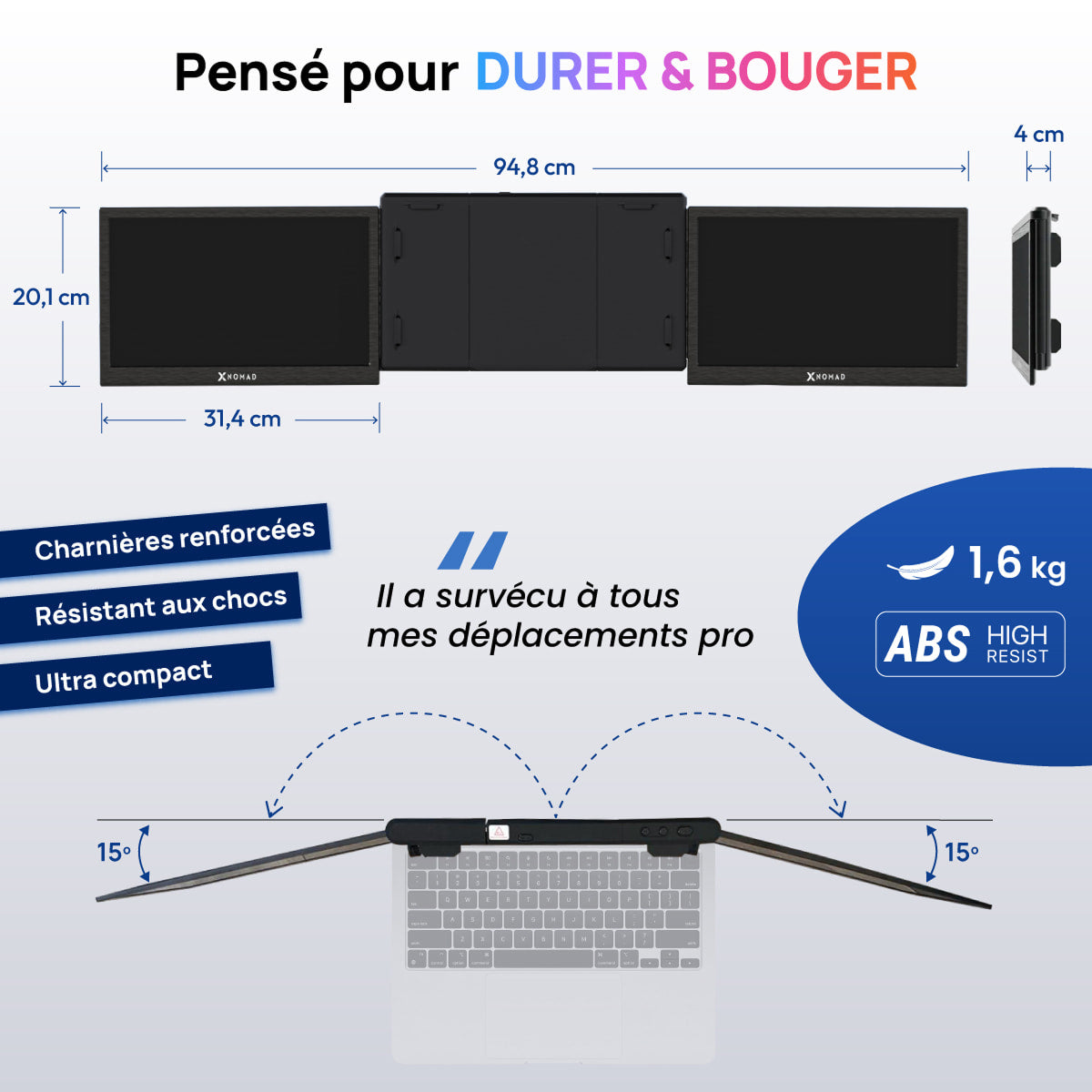 X3 Pro® Triple Screen